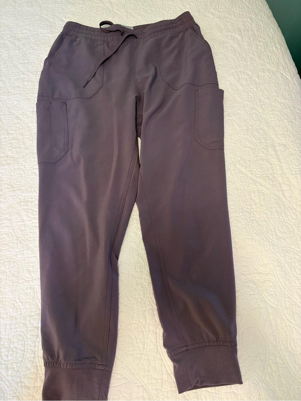 Women's  Jogger Type Scrub pants  in purple
